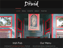 Tablet Screenshot of druidpub.com
